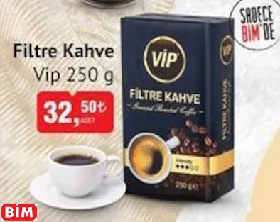 VİP  FİLTRE KAHVE